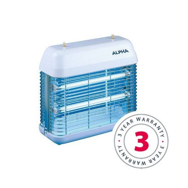 PestWest Titan Alpha Compact Fly Light - White